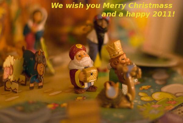 Merry Christmas and happy 2011!